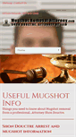 Mobile Screenshot of mugshotremovalattorney.com